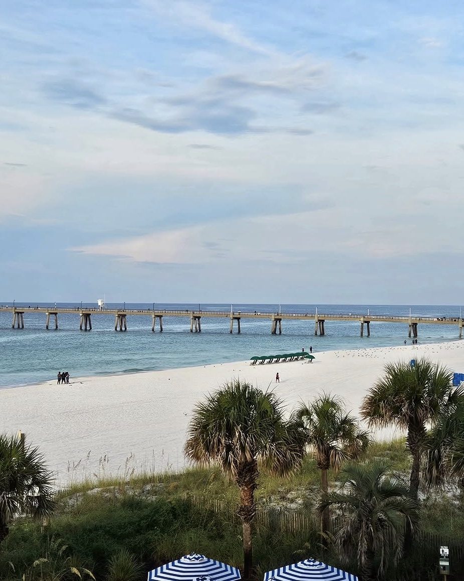 A fishing pier on the Gulf at Fort Walton Beach